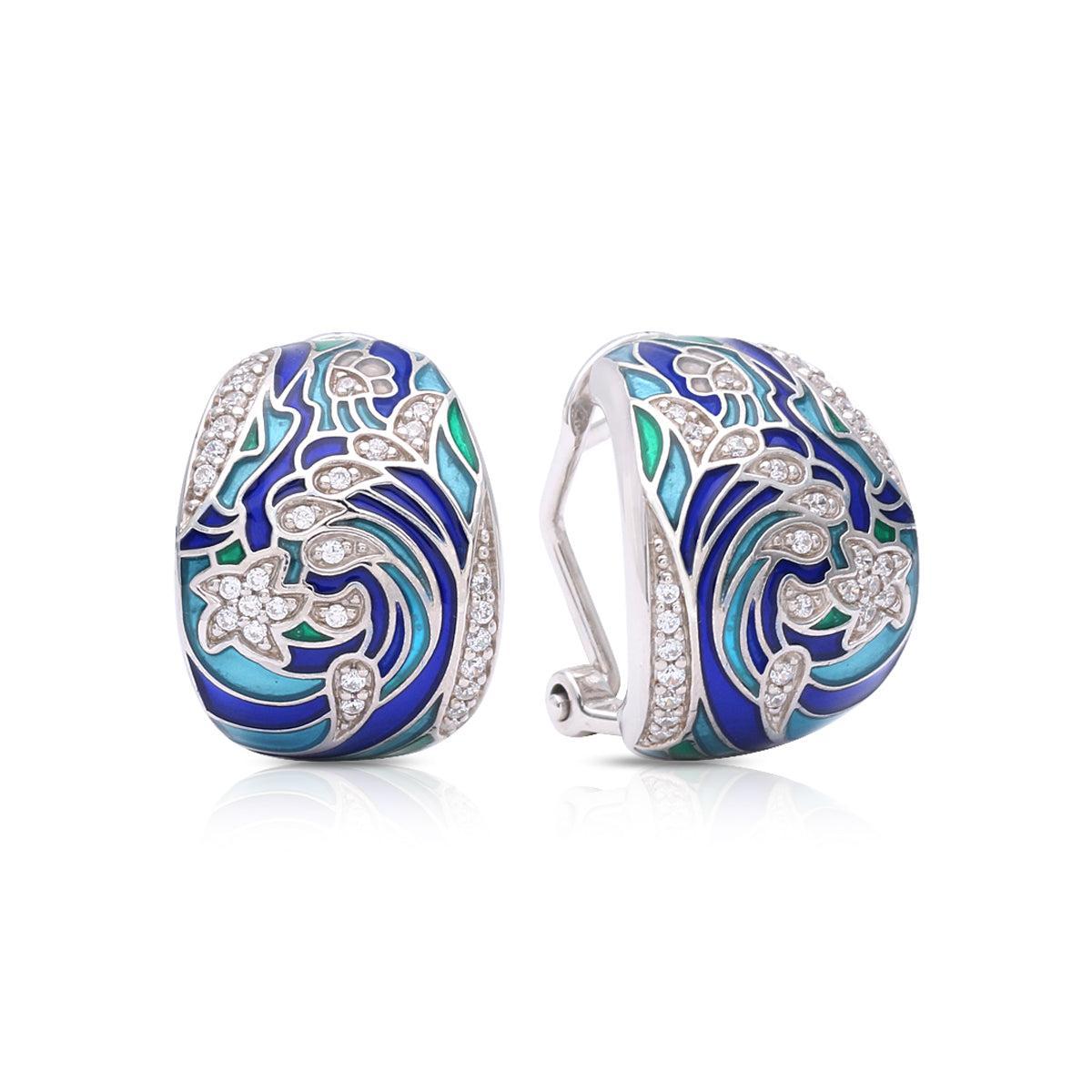 Ocean Wave Earrings