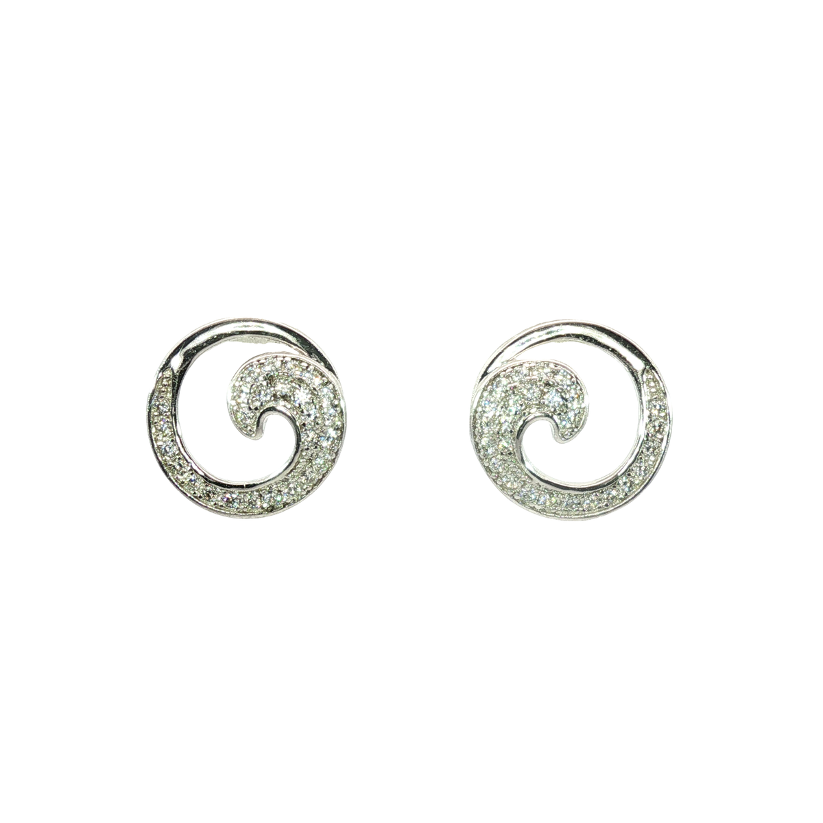 925 White Silver Earrings | Carroll's