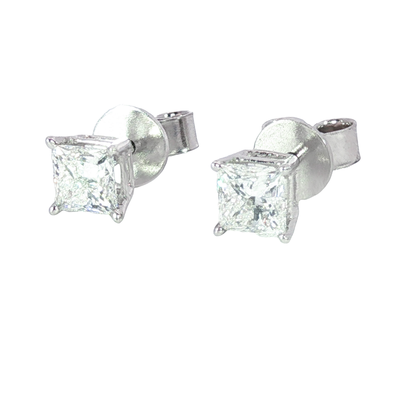 14K White Gold Earrings | Carroll's