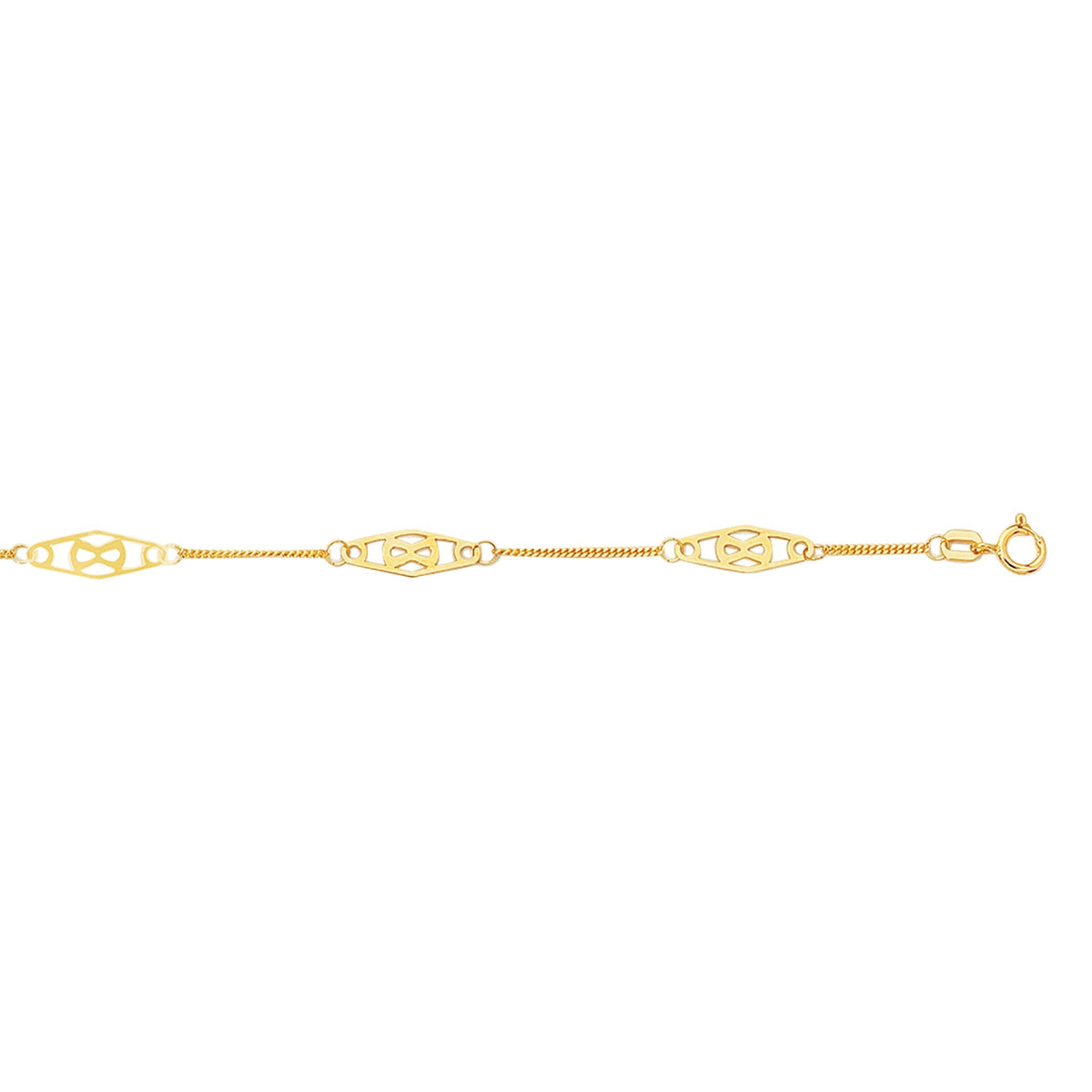 14K Yellow Gold Anklets | Carroll's