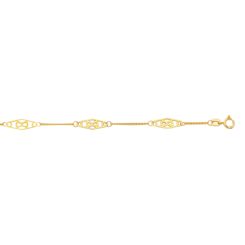 14K Yellow Gold Anklets | Carroll's