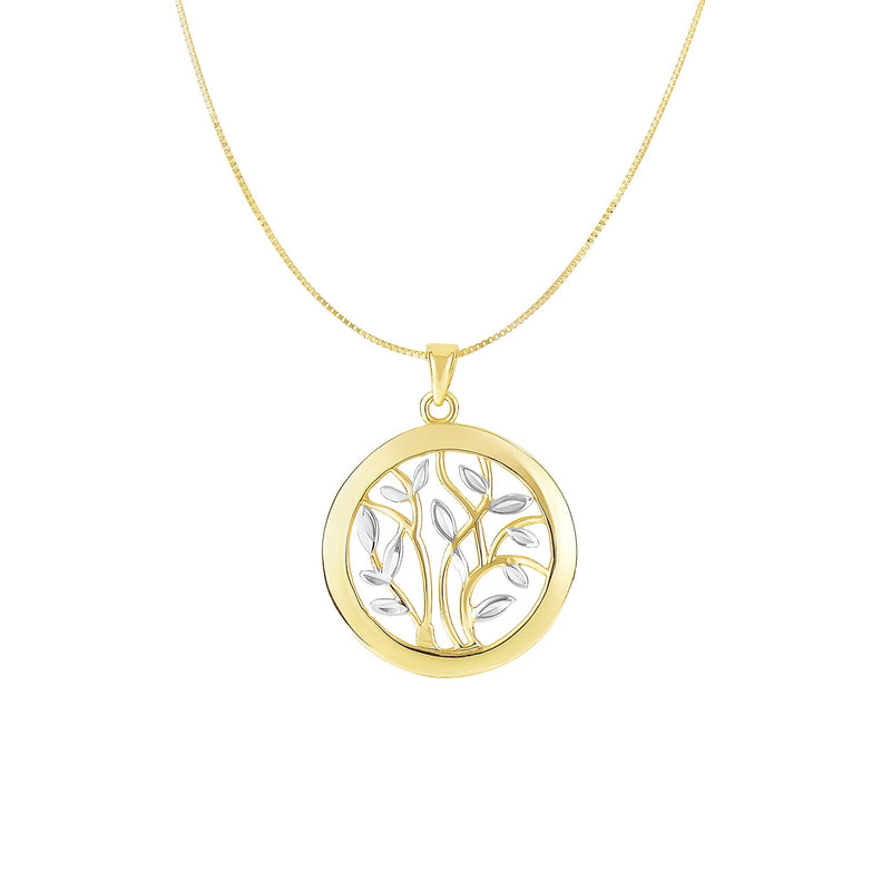 14K Two-Tone Gold Necklaces | Carroll's