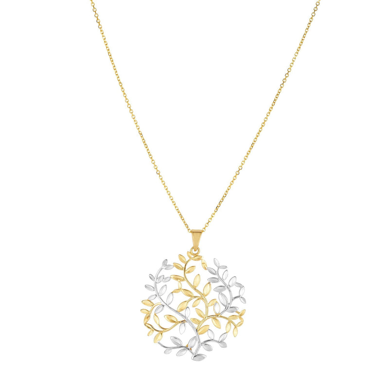 14K Two-Tone Gold Necklaces | Carroll's