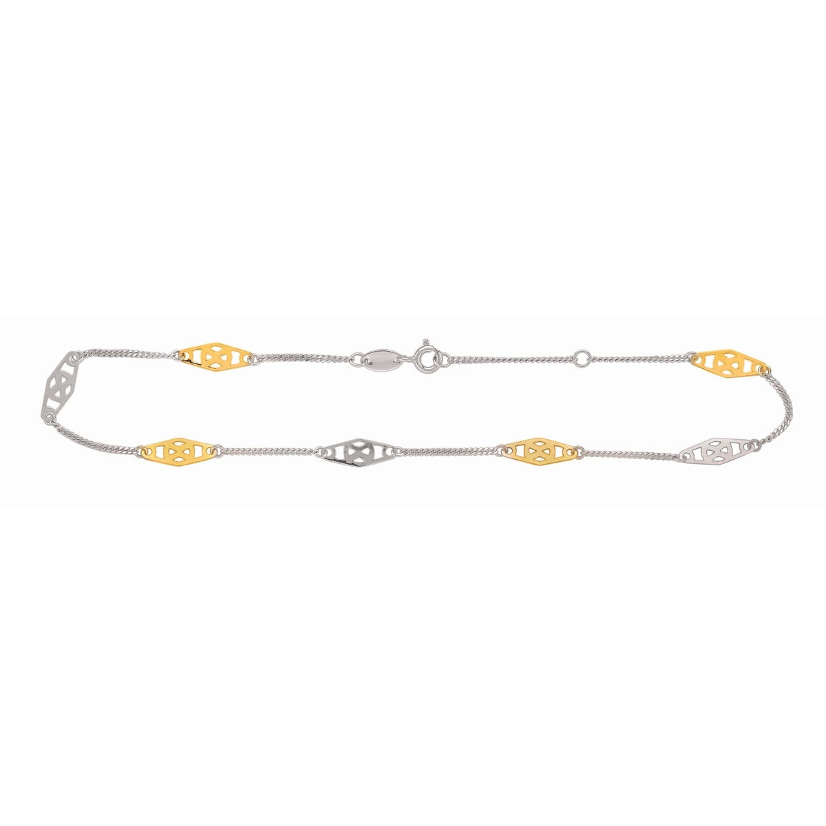14K White Gold Anklets | Carroll's