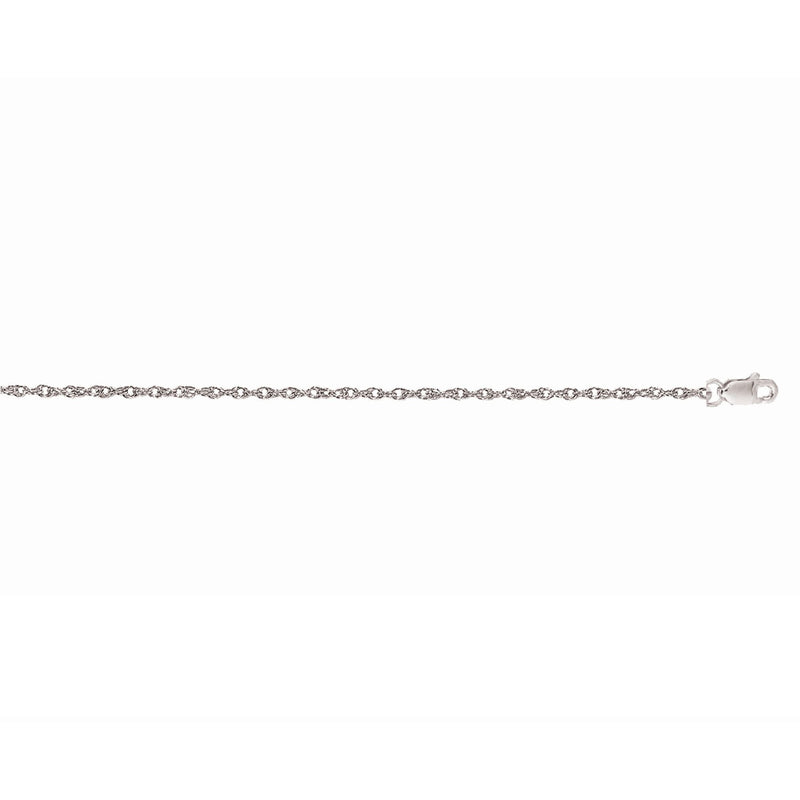 14K White Gold Chains | Carroll's