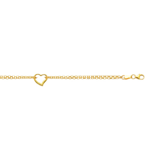 10K Yellow Gold Anklets | Carroll's