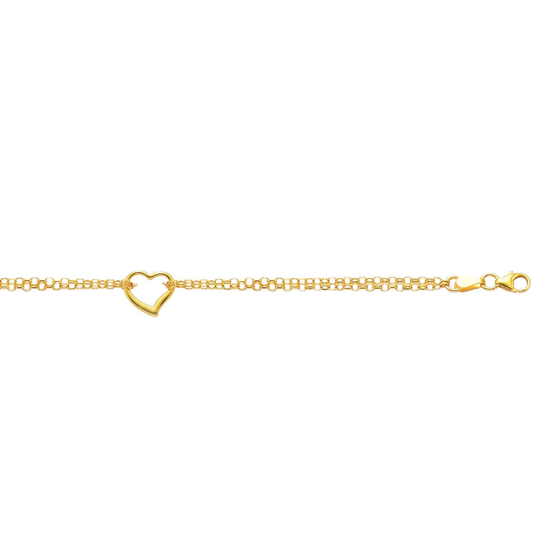 10K Yellow Gold Anklets | Carroll's