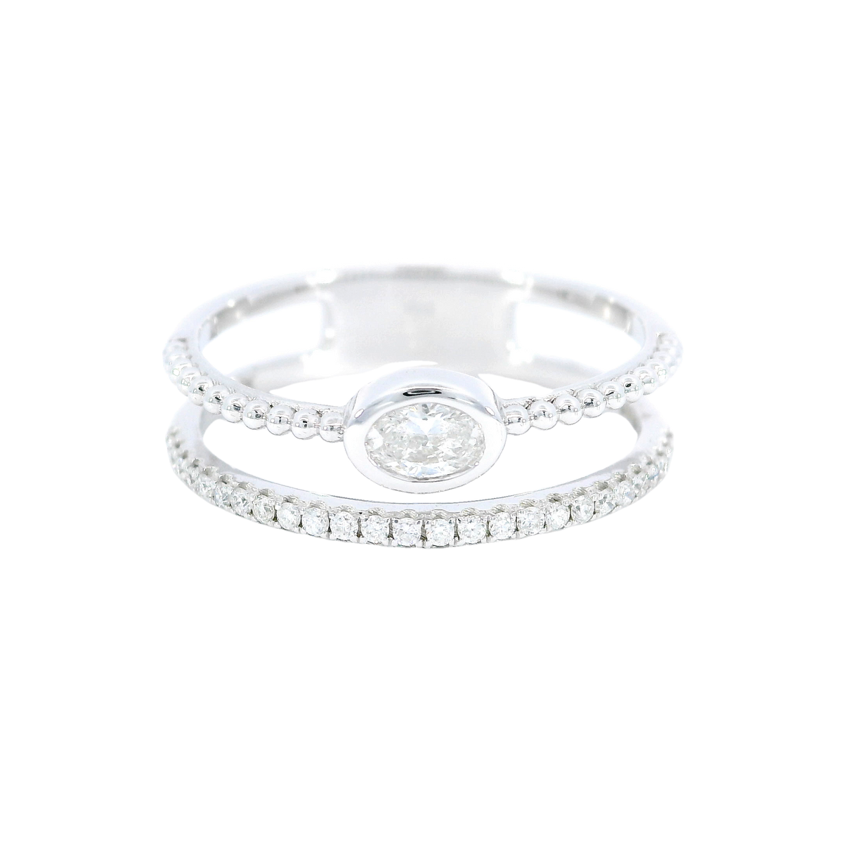 14K White Gold Fashion Rings | Carroll's