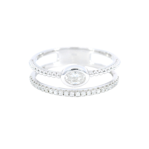 14K White Gold Fashion Rings | Carroll's
