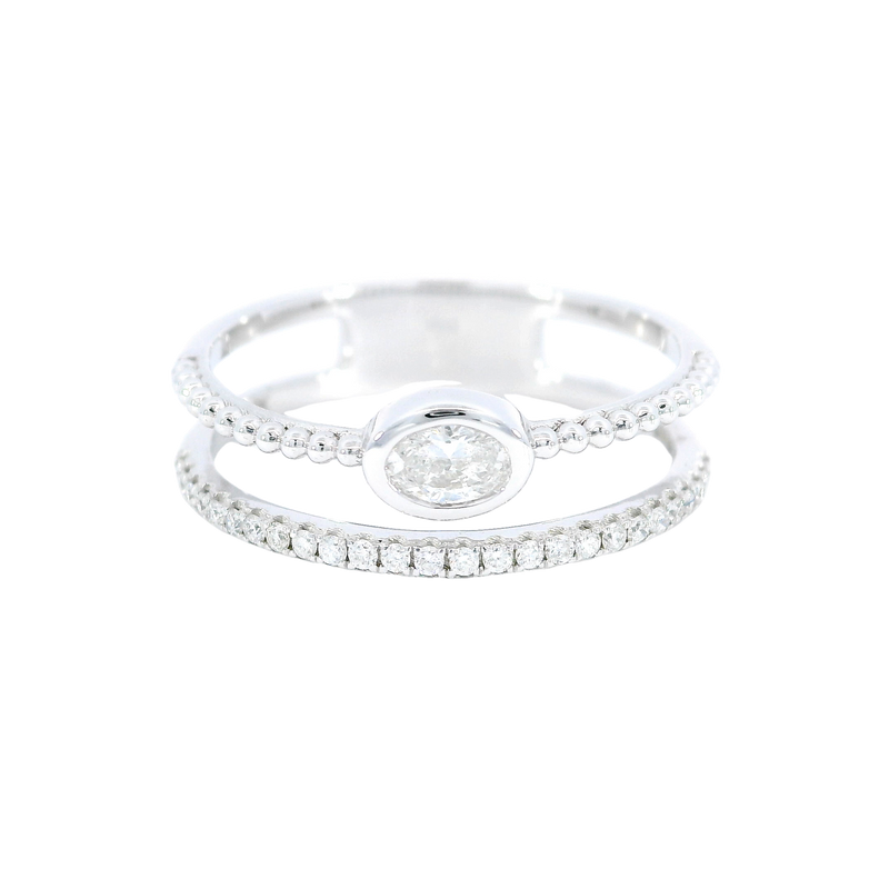 14K White Gold Fashion Rings | Carroll's