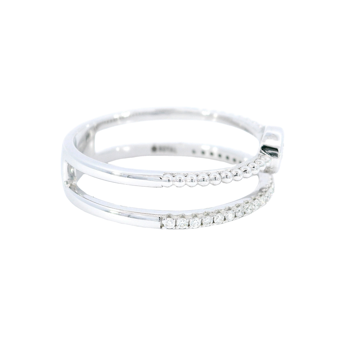14K White Gold Fashion Rings | Carroll's (view 4)
