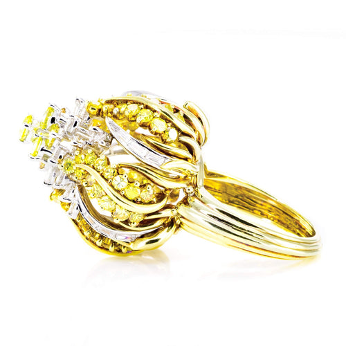 Estate Decade 1940s 18K Diamond Fashion Rings | Carroll's