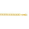10K Yellow Gold 6.2mm Lite Comfort Curb Chain Bracelet