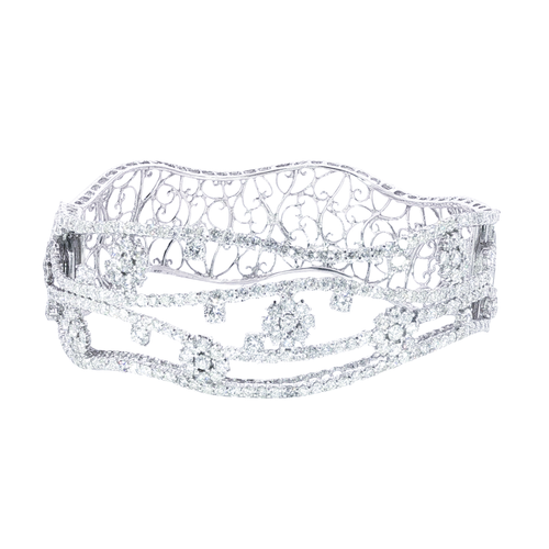 14K White Gold Bracelets | Carroll's