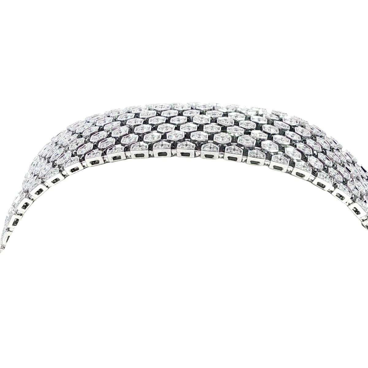 14K White Gold Bracelets | Carroll's (view 4)