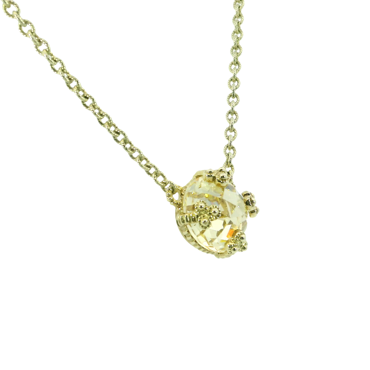 Estate 14K Citrine Pendants | Carroll's (view 2)