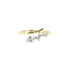 14K Yellow Gold Multi-Diamond Ring