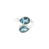 Sterling Silver Blue Topaz Ring