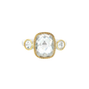 Elegant Gold Accented Sterling Silver Ring