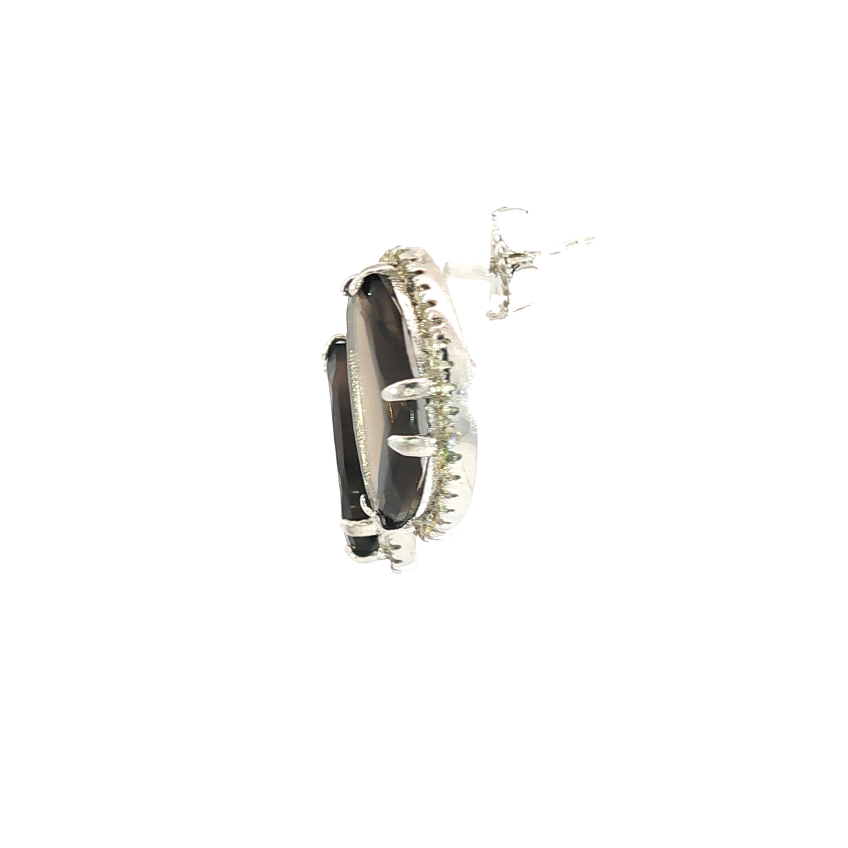 925 White Silver Earrings | Carroll's (view 2)