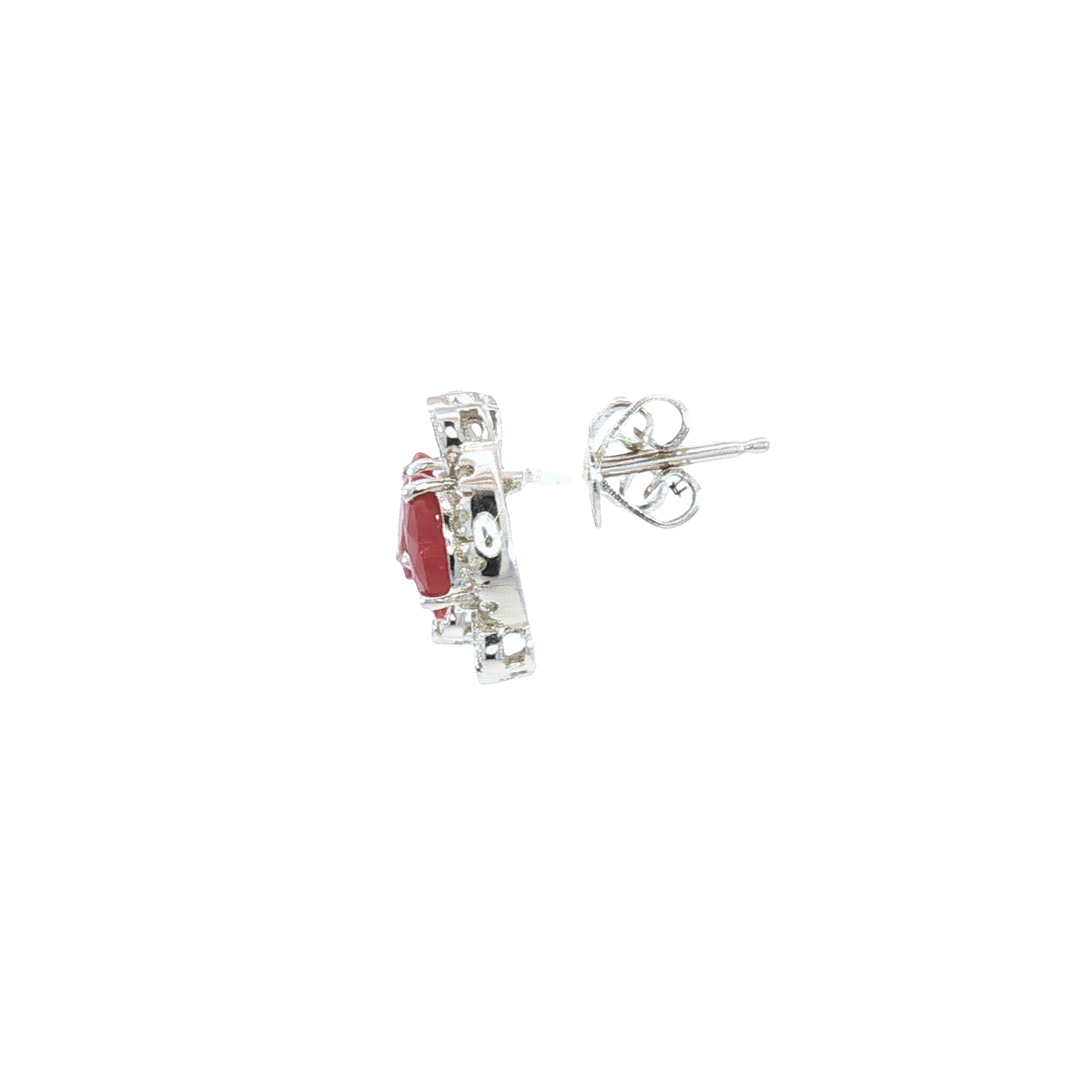 14K White Gold Earrings | Carroll's (view 2)