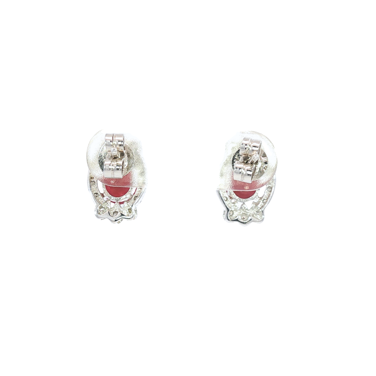 14K White Gold Earrings | Carroll's (view 3)