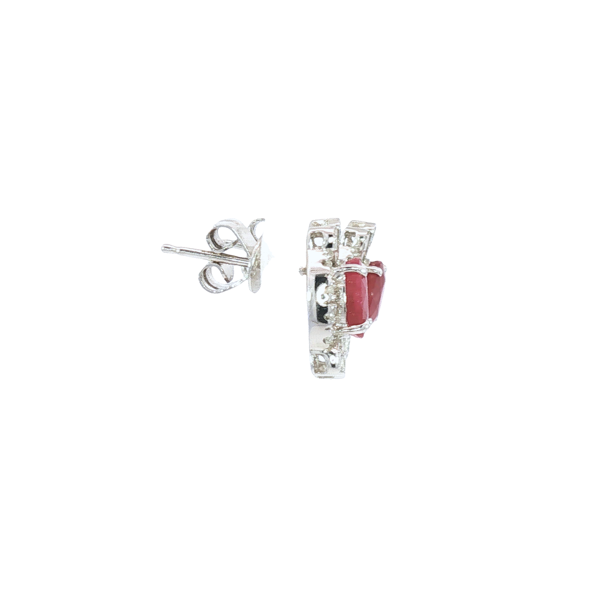 14K White Gold Earrings | Carroll's (view 4)