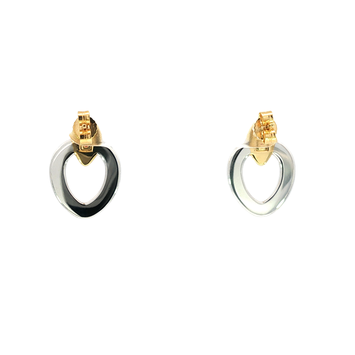 14K White Gold Earrings | Carroll's (view 3)