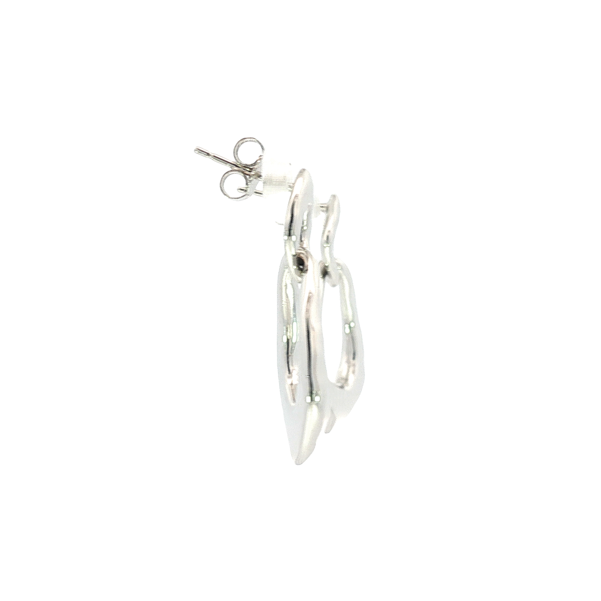 925 White Silver Earrings | Carroll's (view 4)