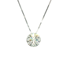 Solitaire Lab Grown Diamond 2 Carat Necklace in 14K White Gold