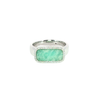 Elegant Amazonite Sterling Silver Ring