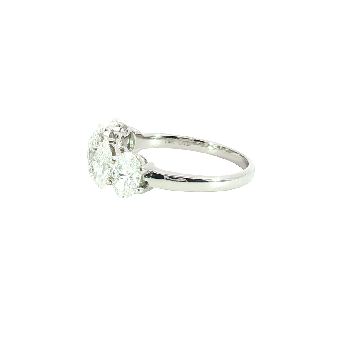14K White Gold Anniversary Rings | Carroll's (view 2)