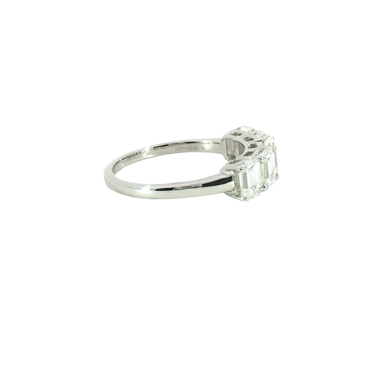 14K White Gold Anniversary Rings | Carroll's (view 4)