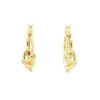 Elegant Hoop Earrings in Sterling Silver