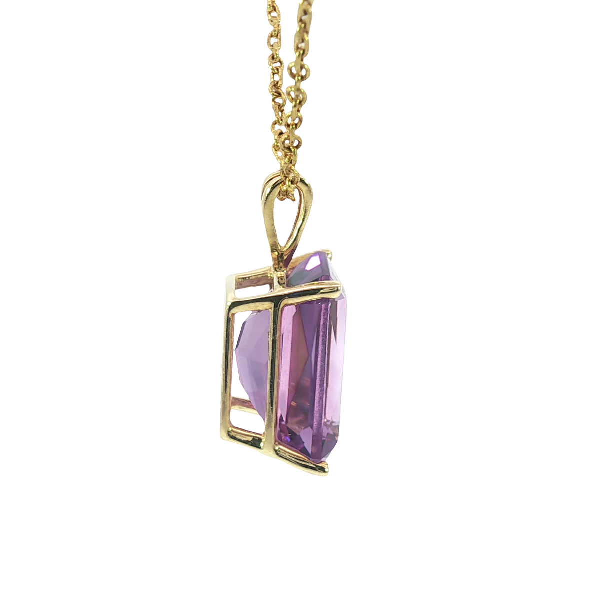 Estate 14K Amethyst Necklaces | Carroll's (view 4)
