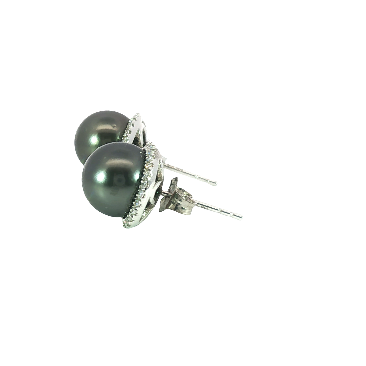 14K White Gold Earrings | Carroll's (view 2)