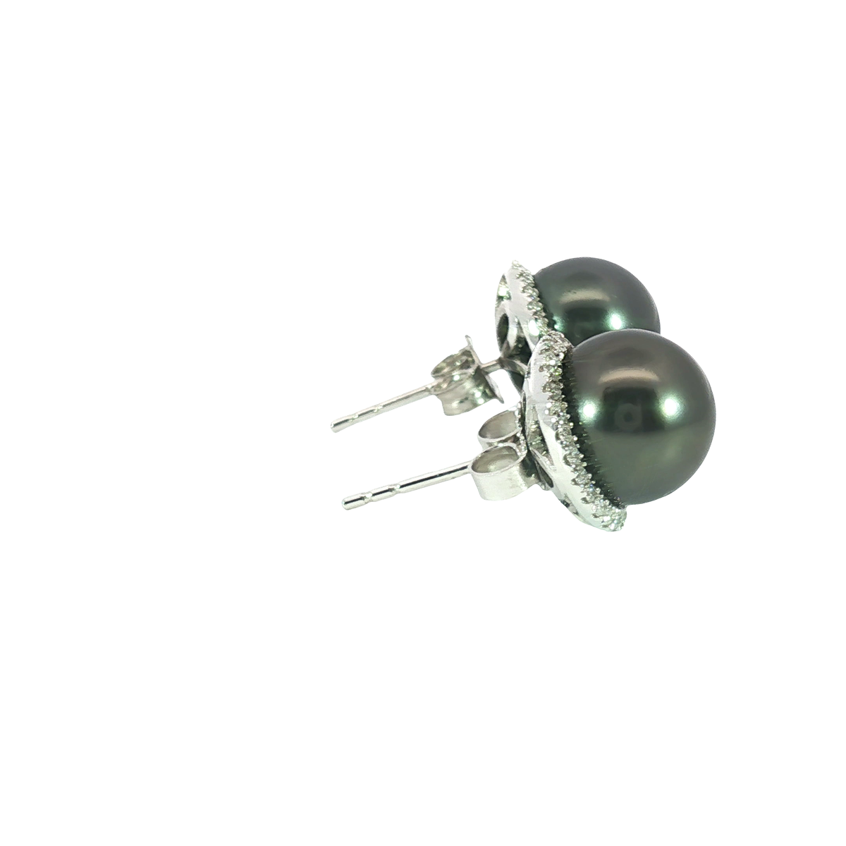 14K White Gold Earrings | Carroll's (view 4)