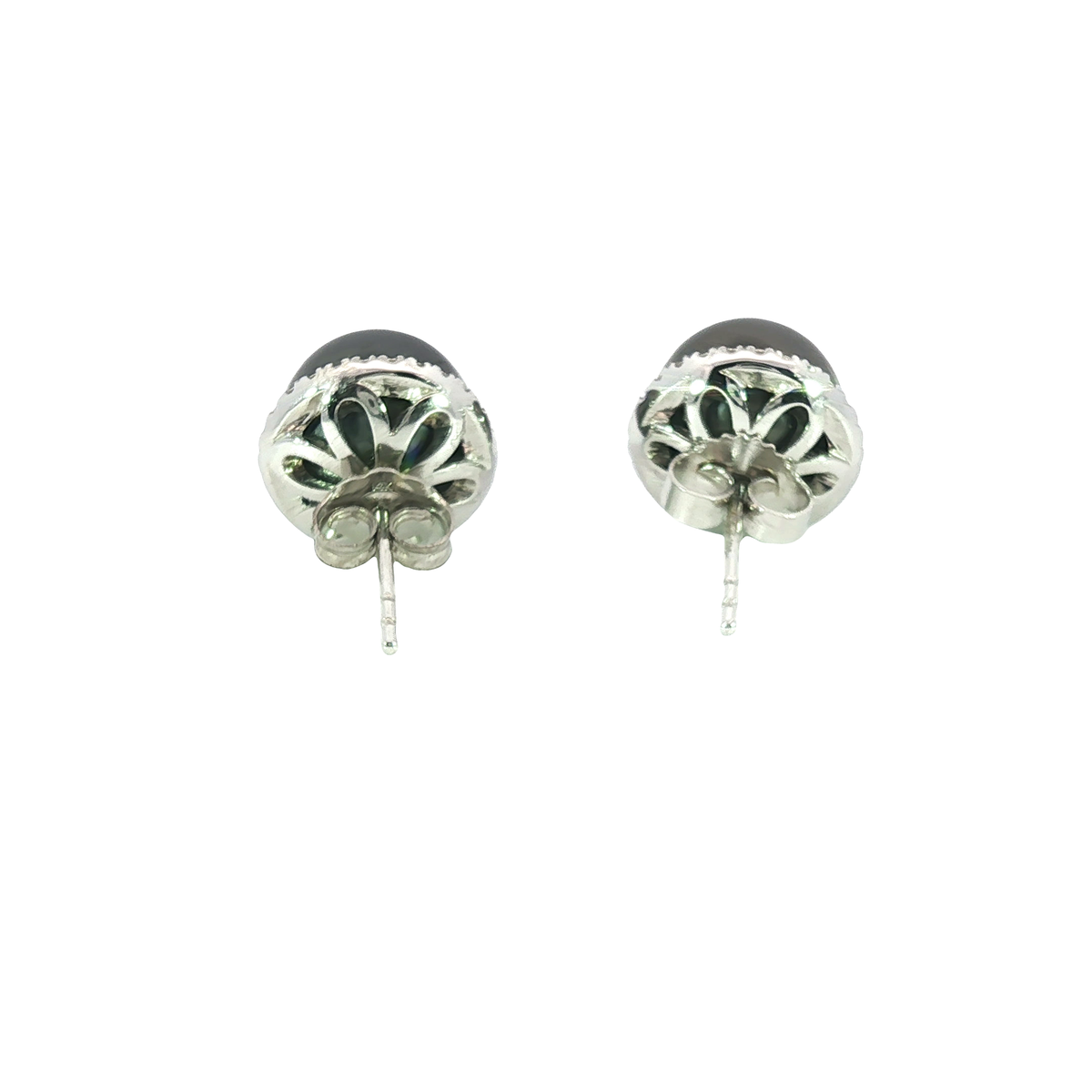 14K White Gold Earrings | Carroll's (view 3)