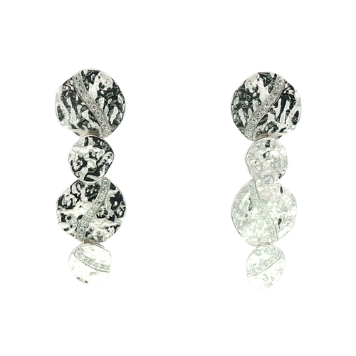 925 White Silver Earrings | Carroll's
