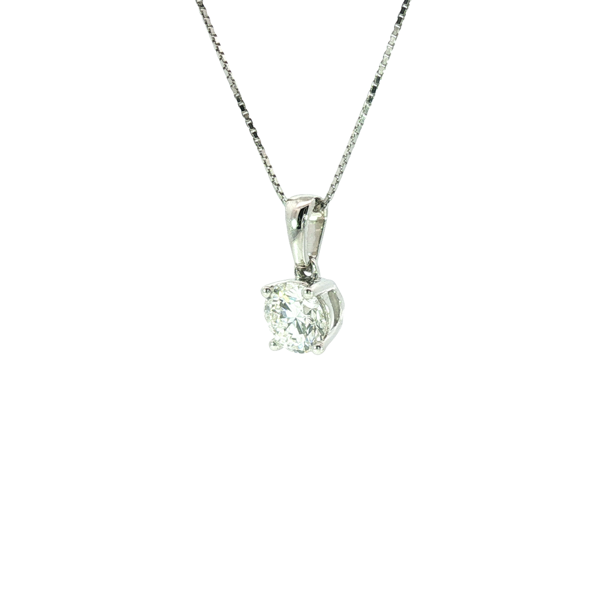 14K White Gold Pendants | Carroll's (view 2)