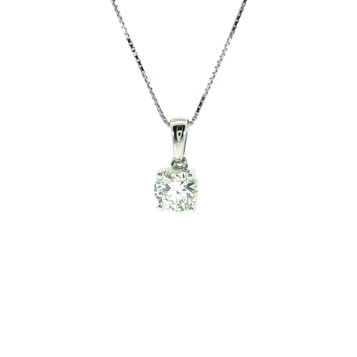 14K White Gold Pendants | Carroll's (view 3)