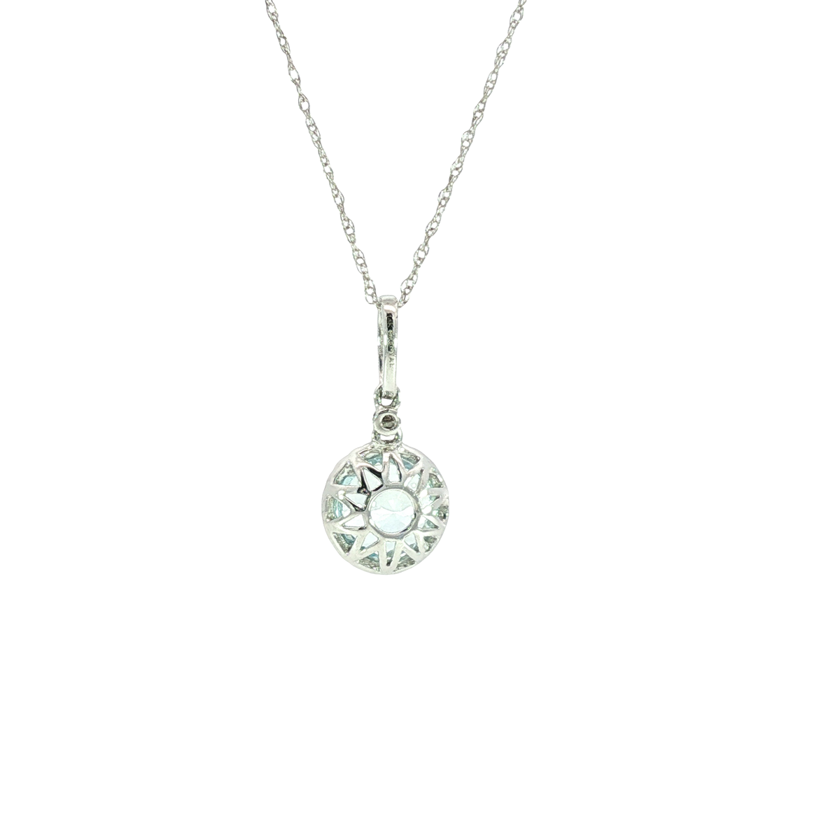 14K White Gold Pendants | Carroll's (view 3)