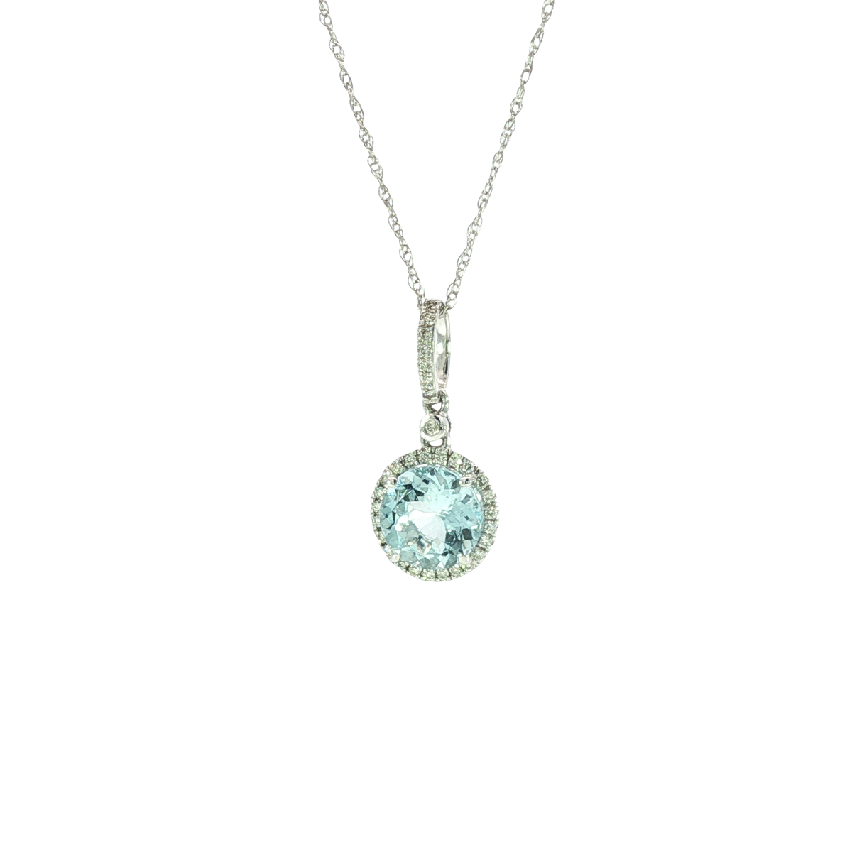 14K White Gold Pendants | Carroll's (view 2)