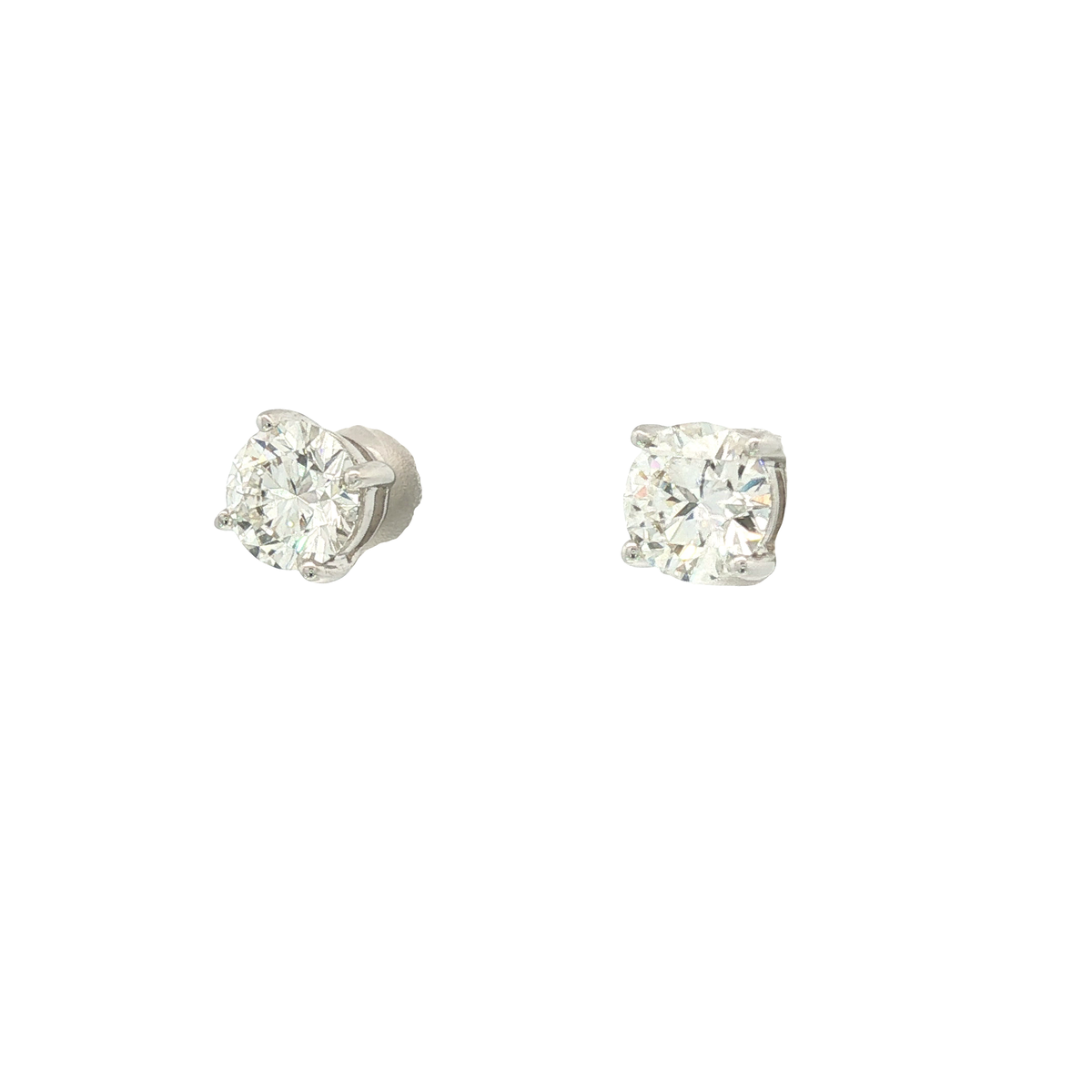 14K White Gold Earrings | Carroll's (view 2)