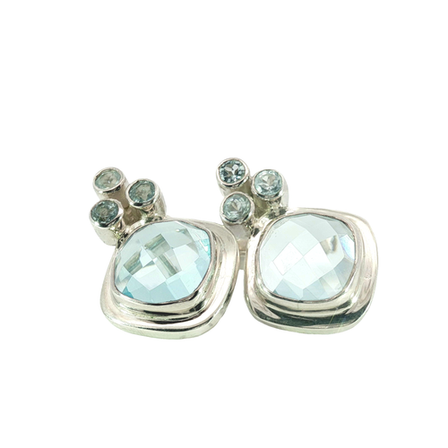 925 White Silver Earrings | Carroll's