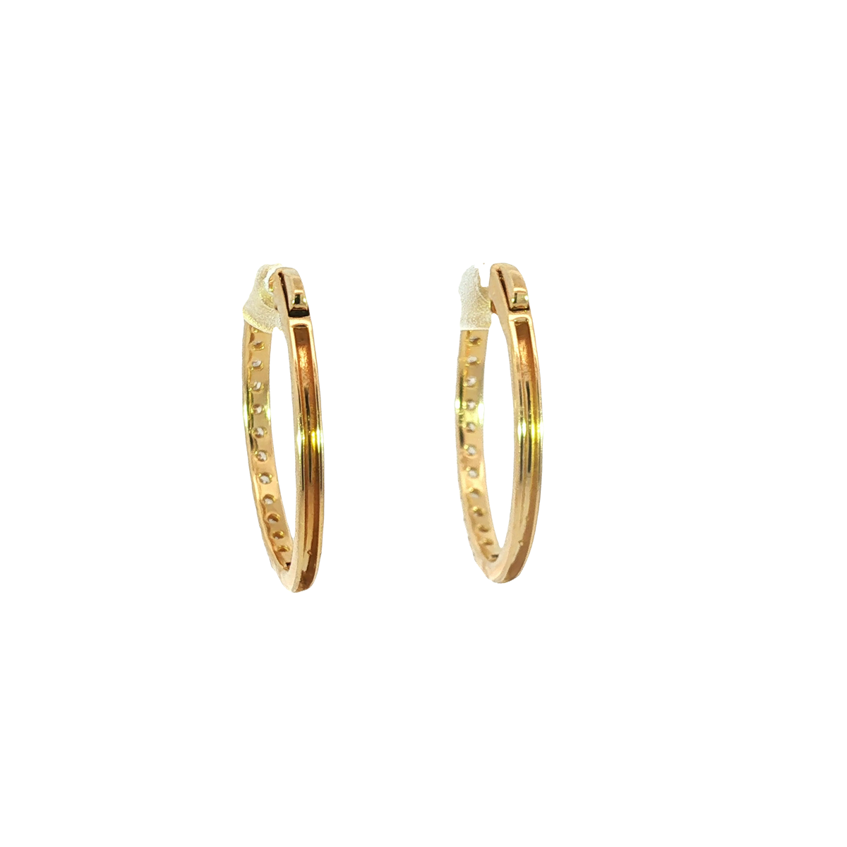 14K Yellow Gold Earrings | Carroll's (view 3)