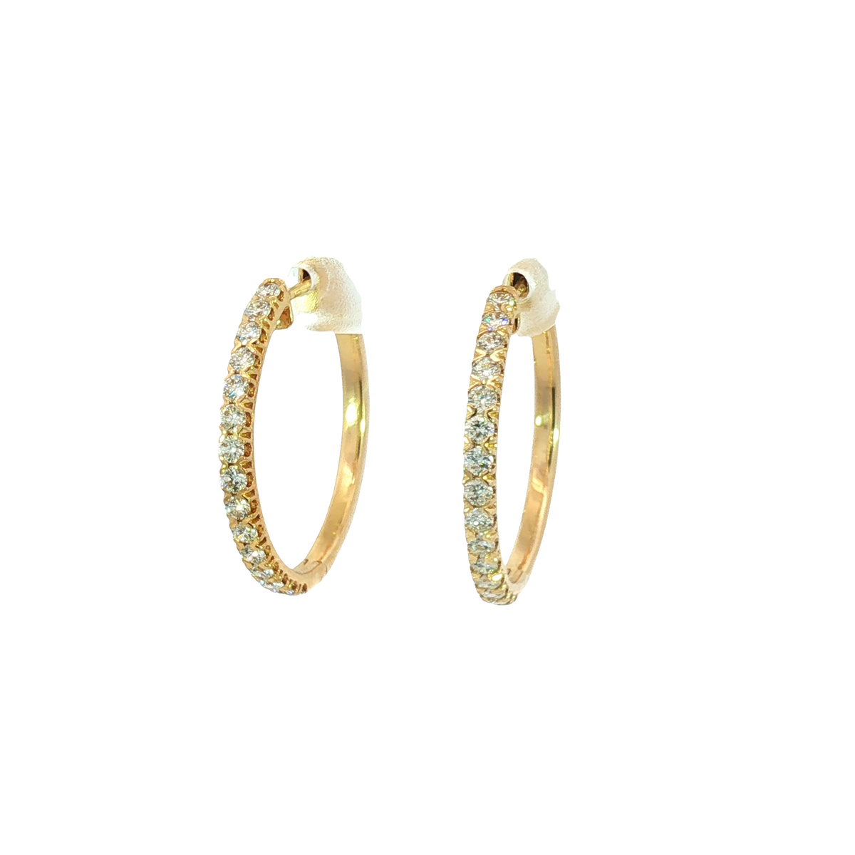 14K Yellow Gold Earrings | Carroll's (view 2)