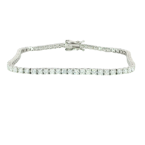14K White Gold Bracelets | Carroll's