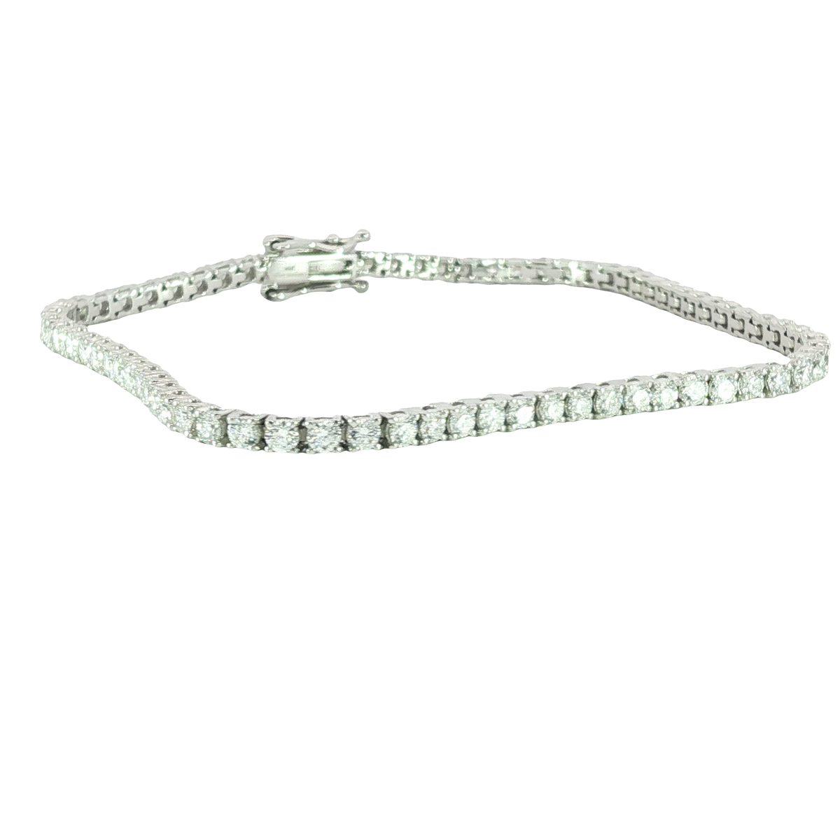 14K White Gold Bracelets | Carroll's (view 4)