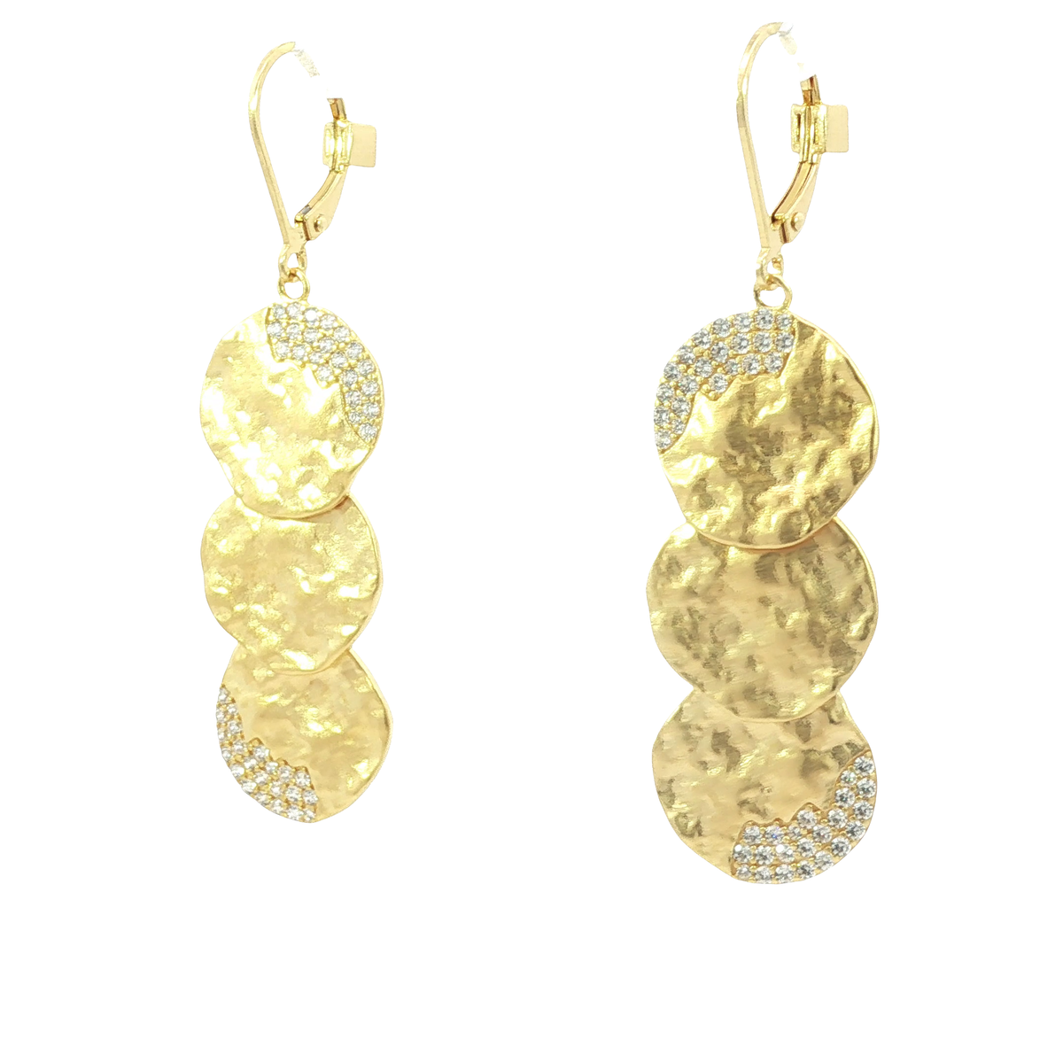 925 White Silver Earrings | Carroll's (view 2)